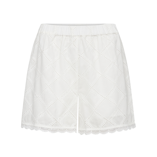 Row 3 Shorts, Hvid