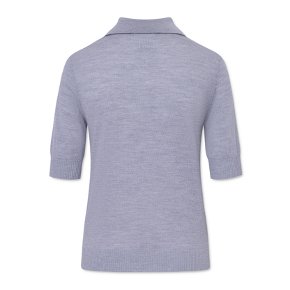Zena Top, Grey Melange