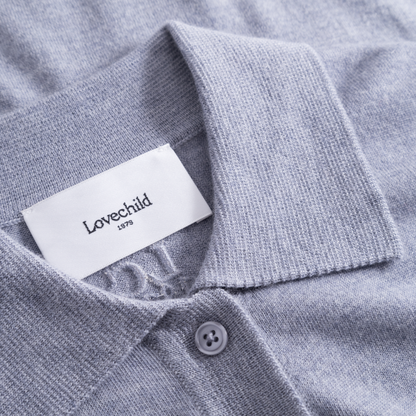 Zena Top, Grey Melange