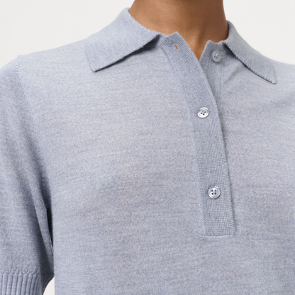 Zena Top, Grey Melange