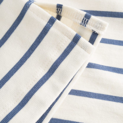 Ann Langærmet Tee, Bijoo Blue