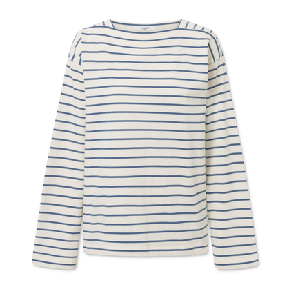 Ann Langærmet Tee, Bijoo Blue