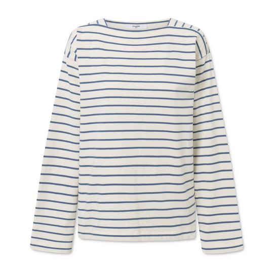 Ann Langærmet Tee, Bijoo Blue
