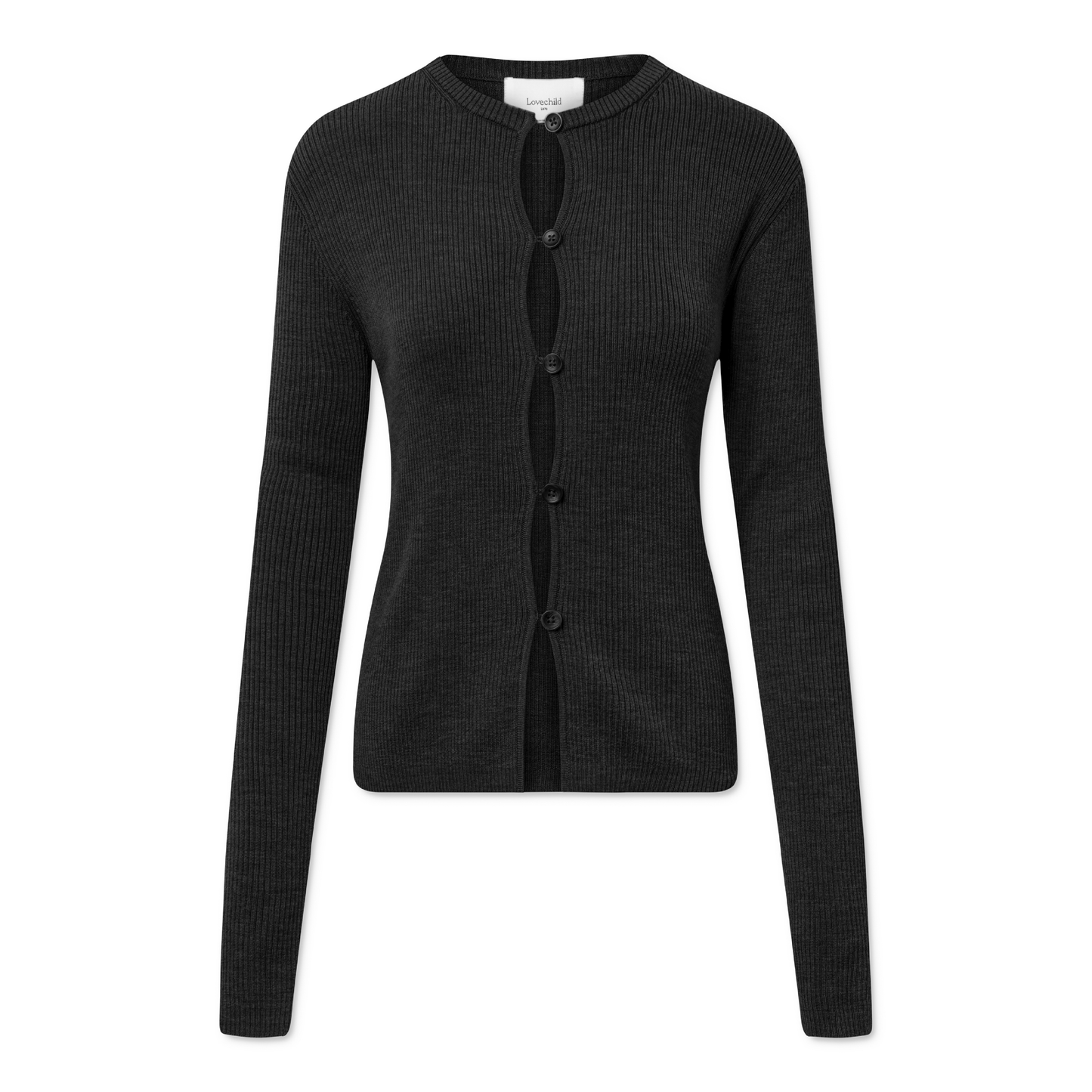 Cari Cardigan, Dark Grey