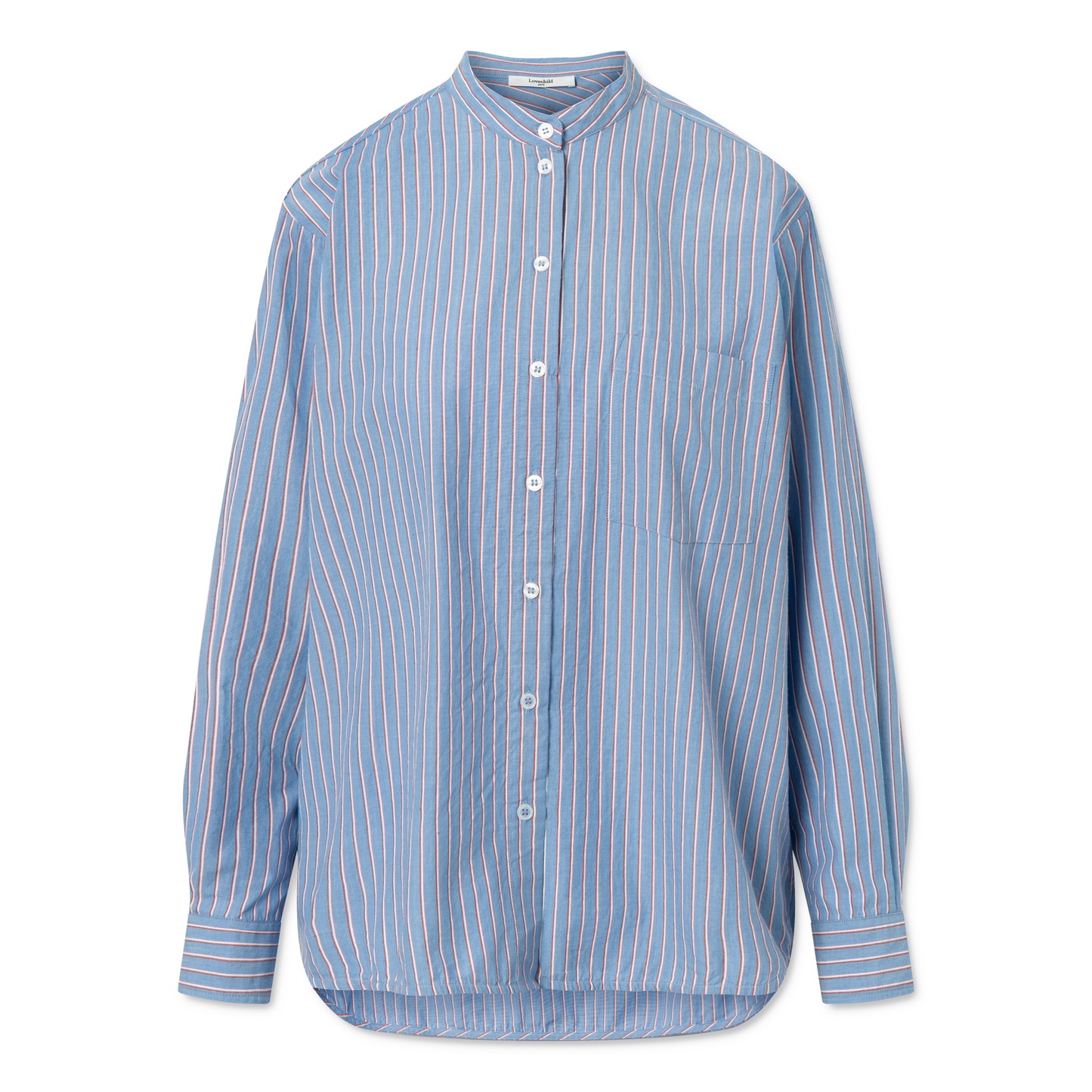 Florentina Shirt, Blue Stripe 