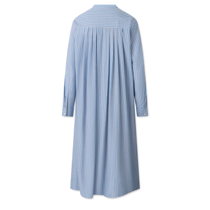 Gioia Shirtdress, Blue Stripe 