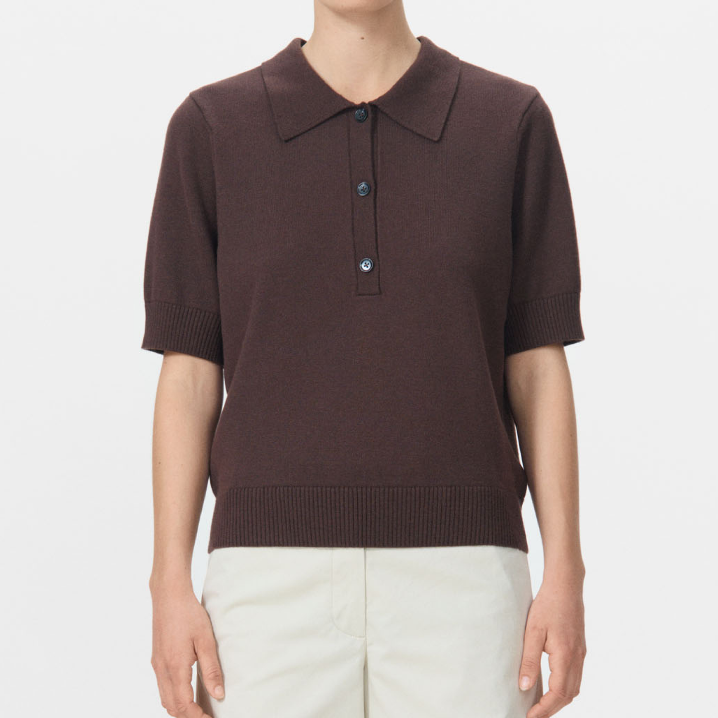 Violette Top, Chestnut