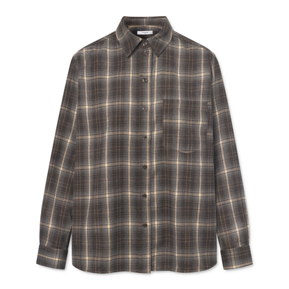 Elotta Shirt, Green Multi Check