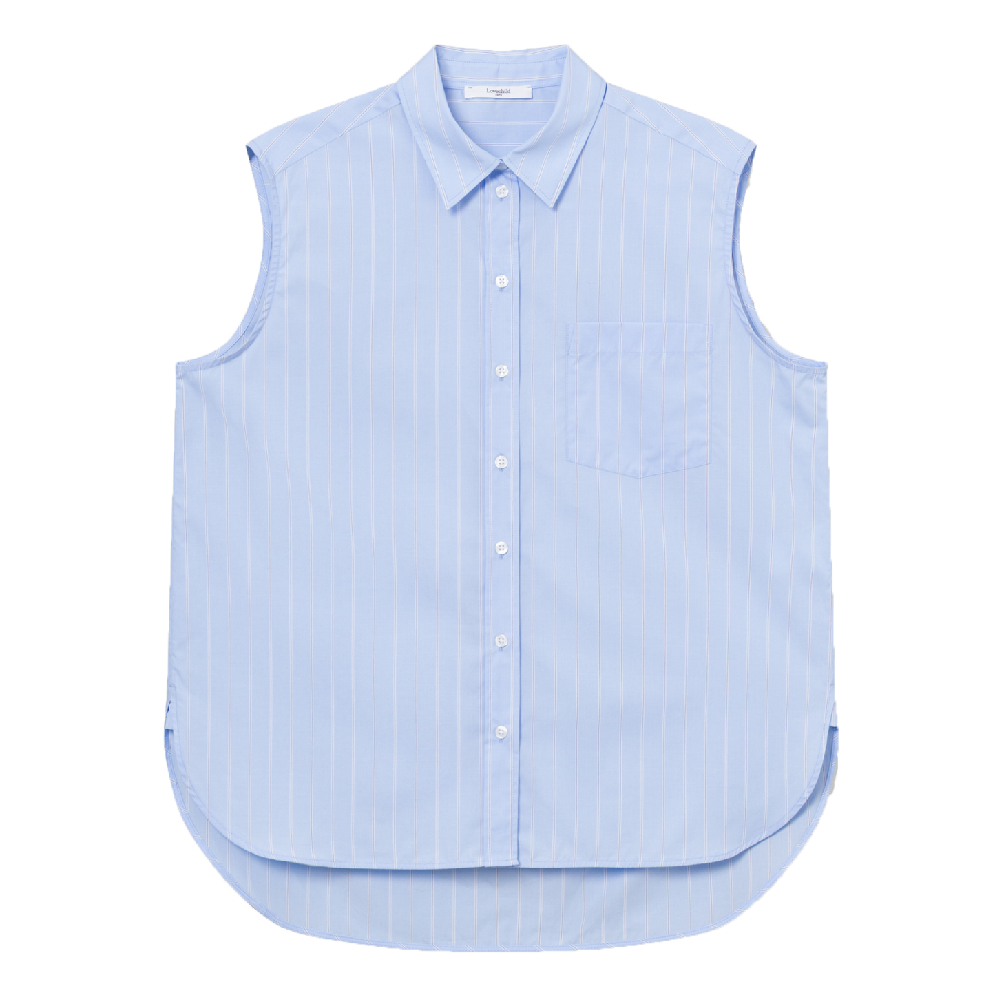 Brooklyn Shirt, Blue Pinstripe