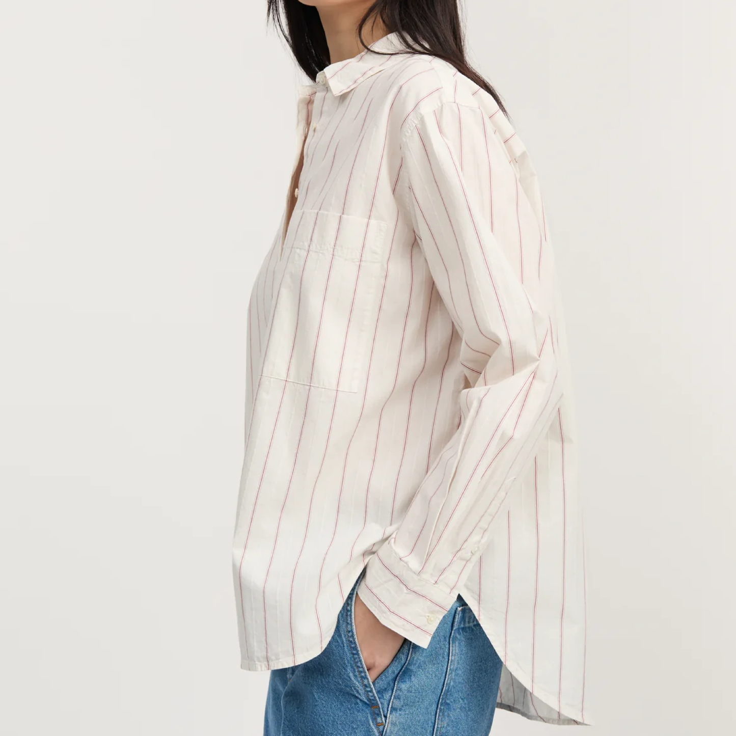 Lynette Shirt Champetra, Mix Merlot