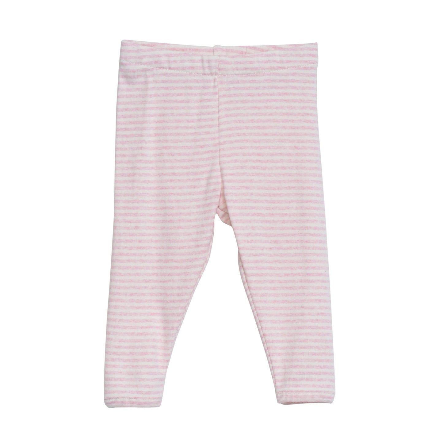 Baby Leggings Stripe, Rosebud/Offwhite