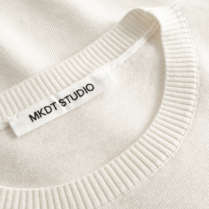 Kamina Merino T-shirt, Ivory