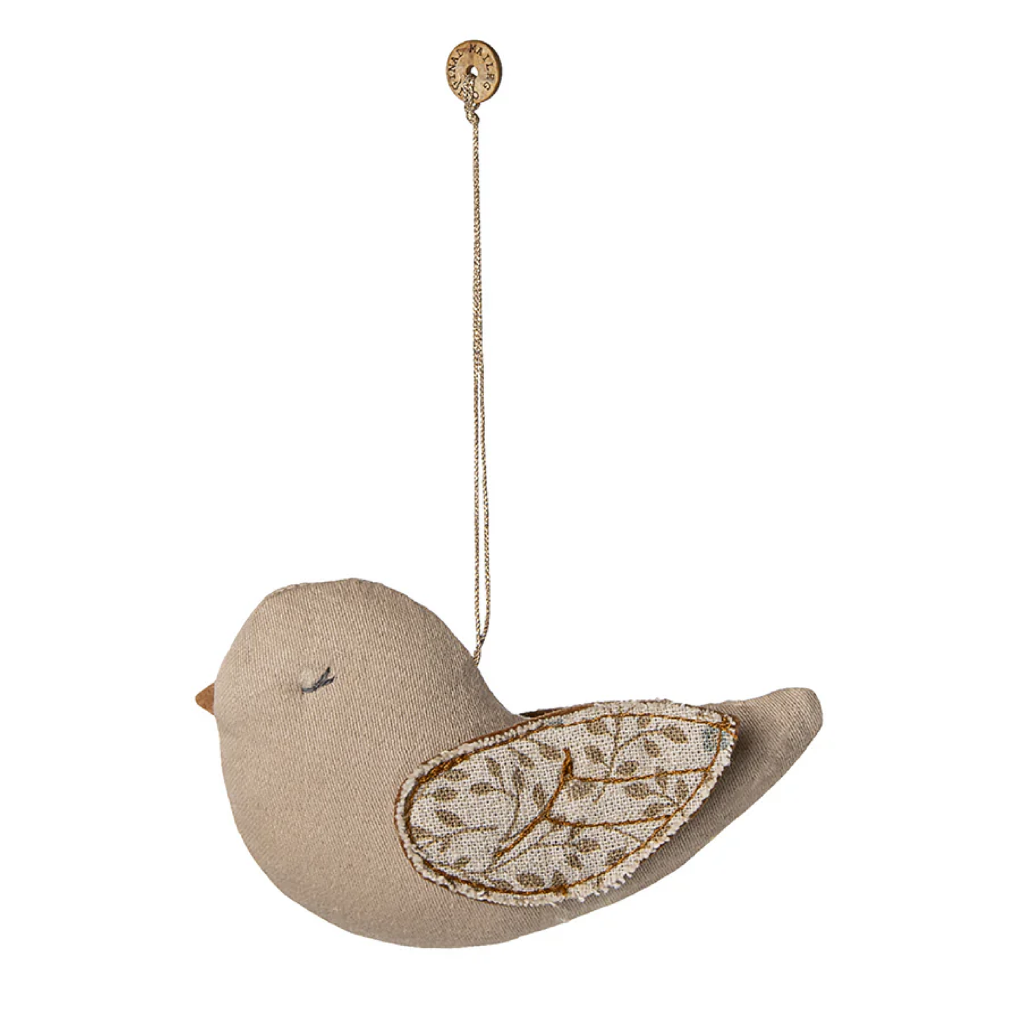 Fugl Ophæng I Stof, Blå