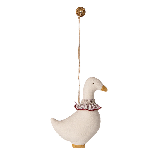 Gås Ophæng I Stof, Rød krave