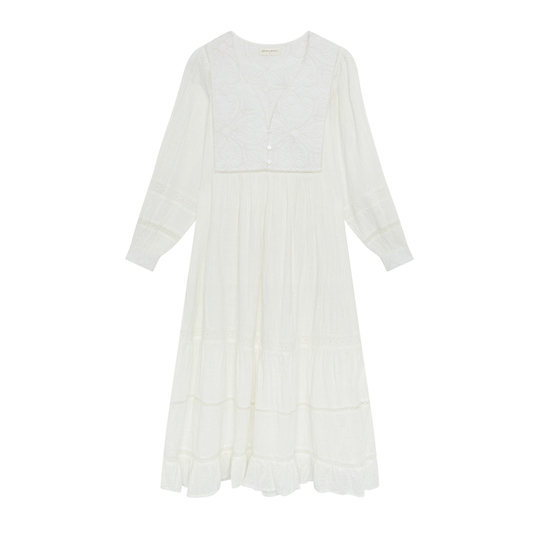 Amalia Dress, Ivory