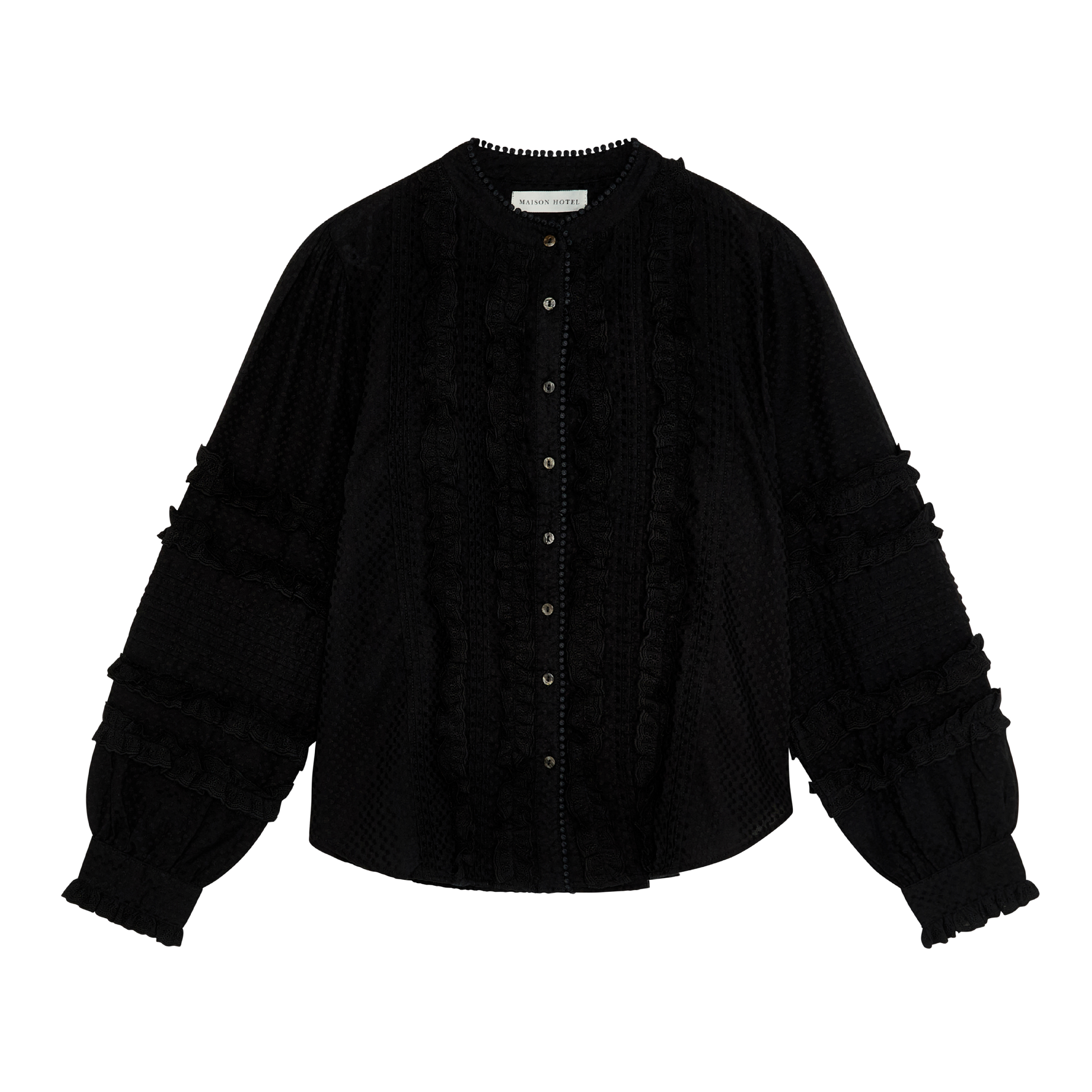 Farruca Blouse, Blackberry