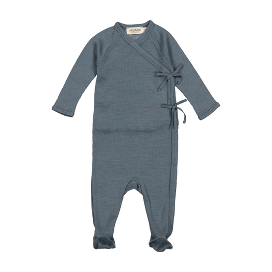 Rubetta Wool Rib Heldragt, Stormy Blue