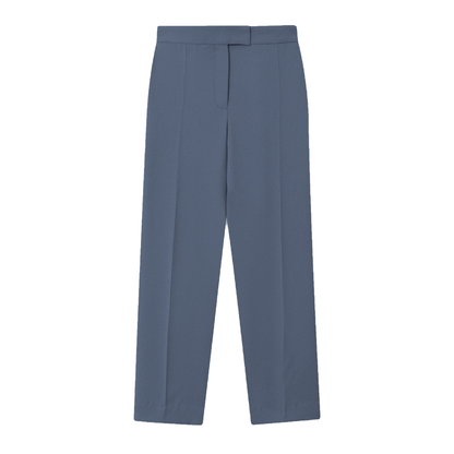 Phoenix Crepe Georgette Pants, Blue Fog 