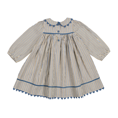 Dulla Cotton Kjole, Ocean Stripes