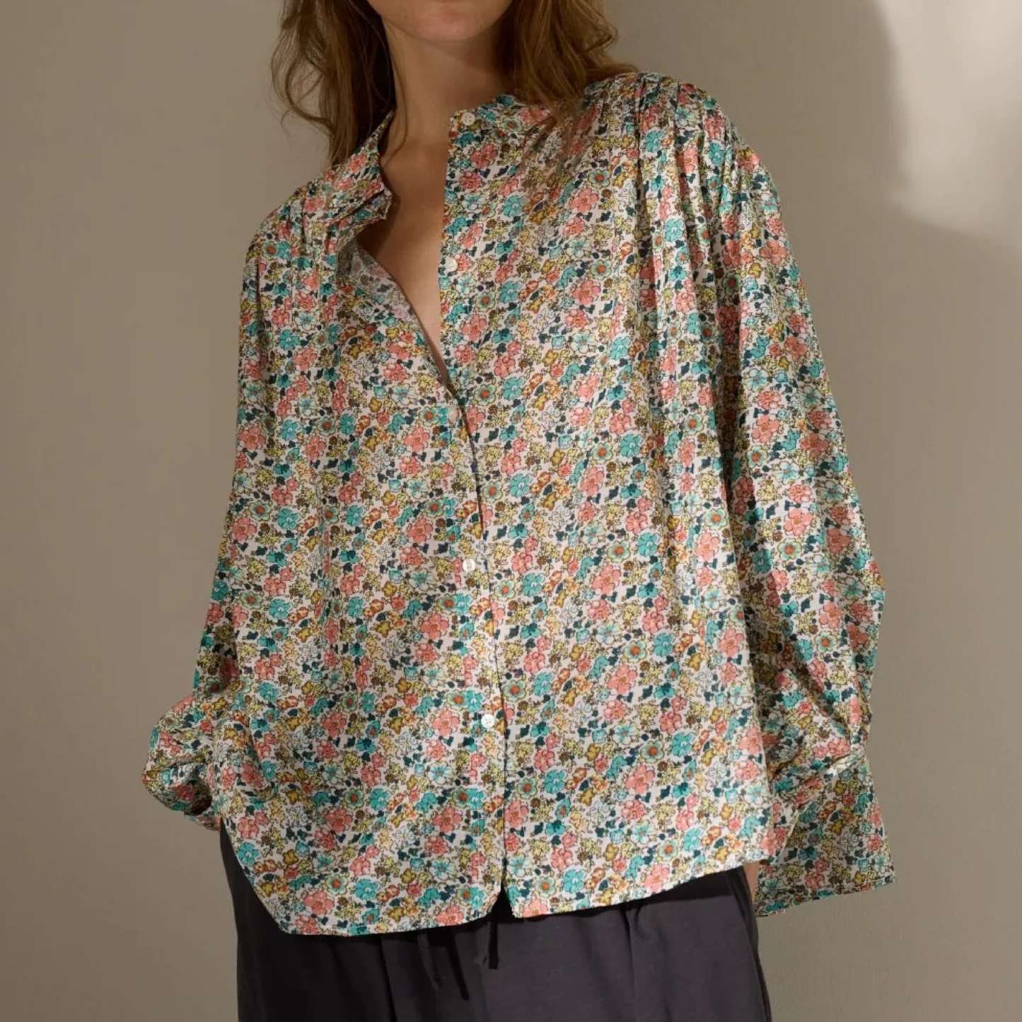Glow Shirt, Multi Flower