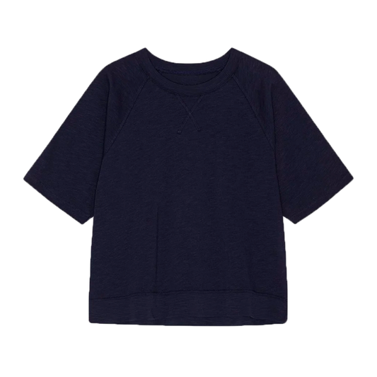 Aura Tee, Dark Navy
