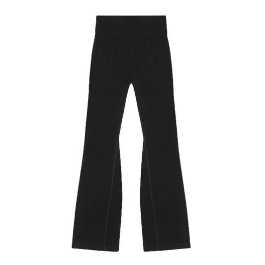 Flare Leggings, Black