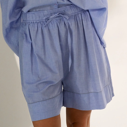 Wake Shorts Chambray, Light Blue