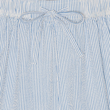 Wake Shorts Wave Stripe, White/Blue