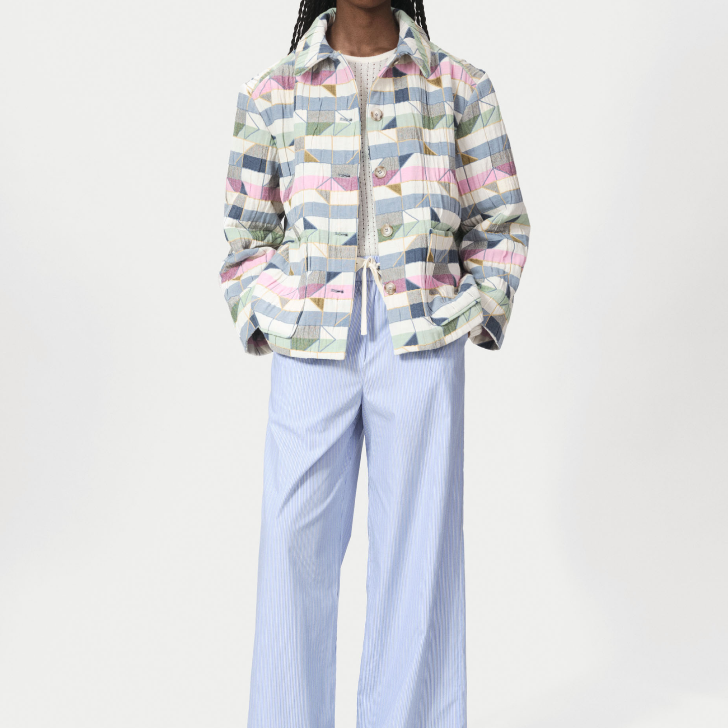 Presley Jakke, Multi Pastel