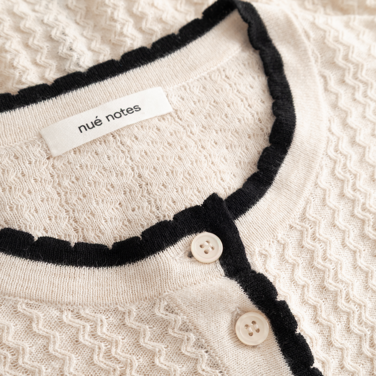 Quincy Cardigan, Parchment