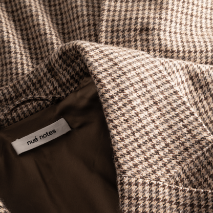 Belma Blazer, Brown Check