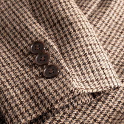 Belma Blazer, Brown Check
