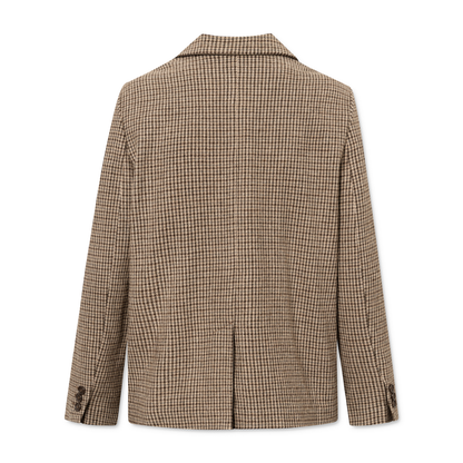 Belma Blazer, Brown Check