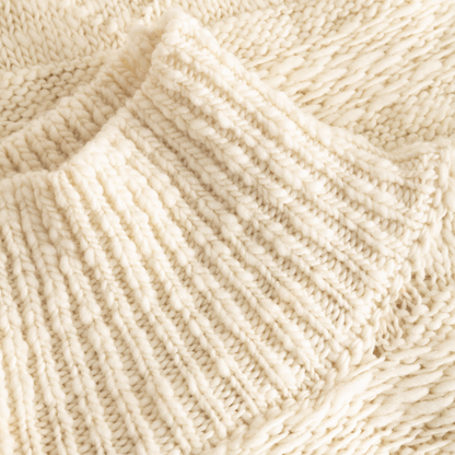 Kelby Turtleneck, Egret