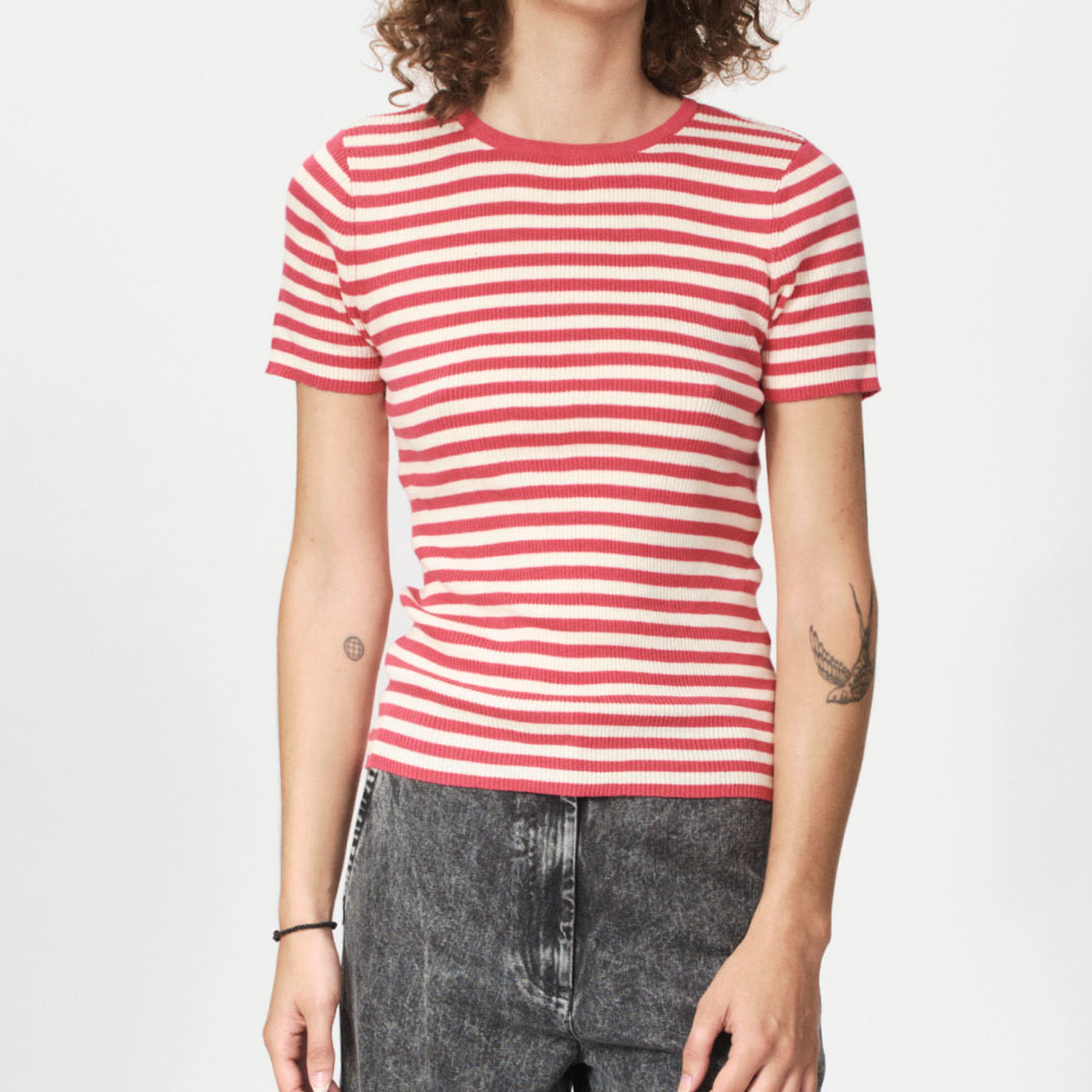 Simon Crewneck, Old Rose