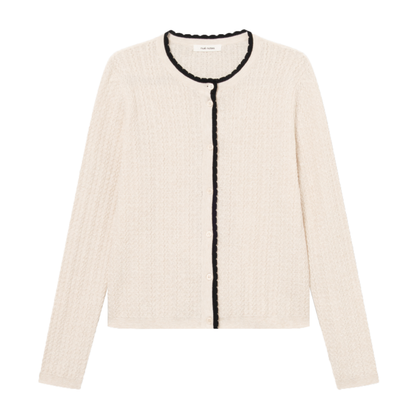 Quincy Cardigan, Parchment