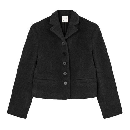 Women's Short Blazer, Black