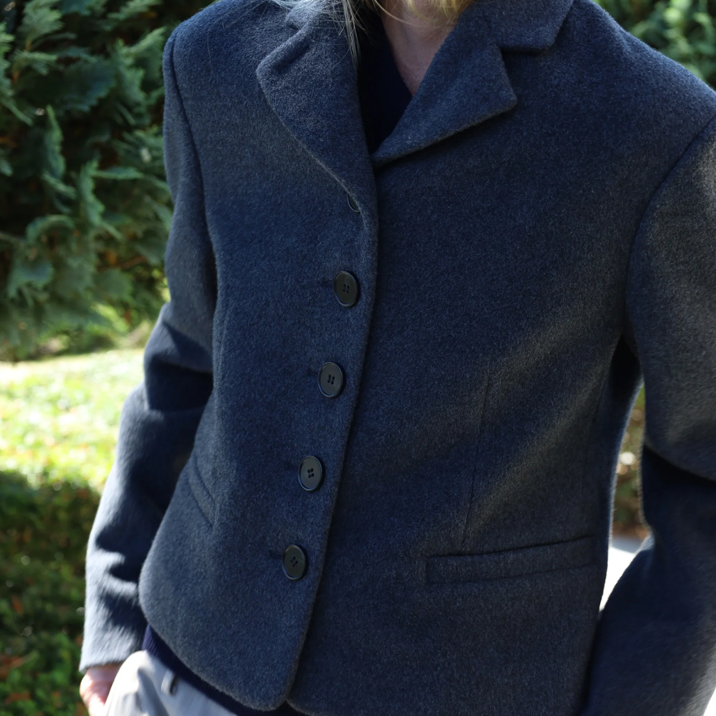 Women's Short Blazer, Black