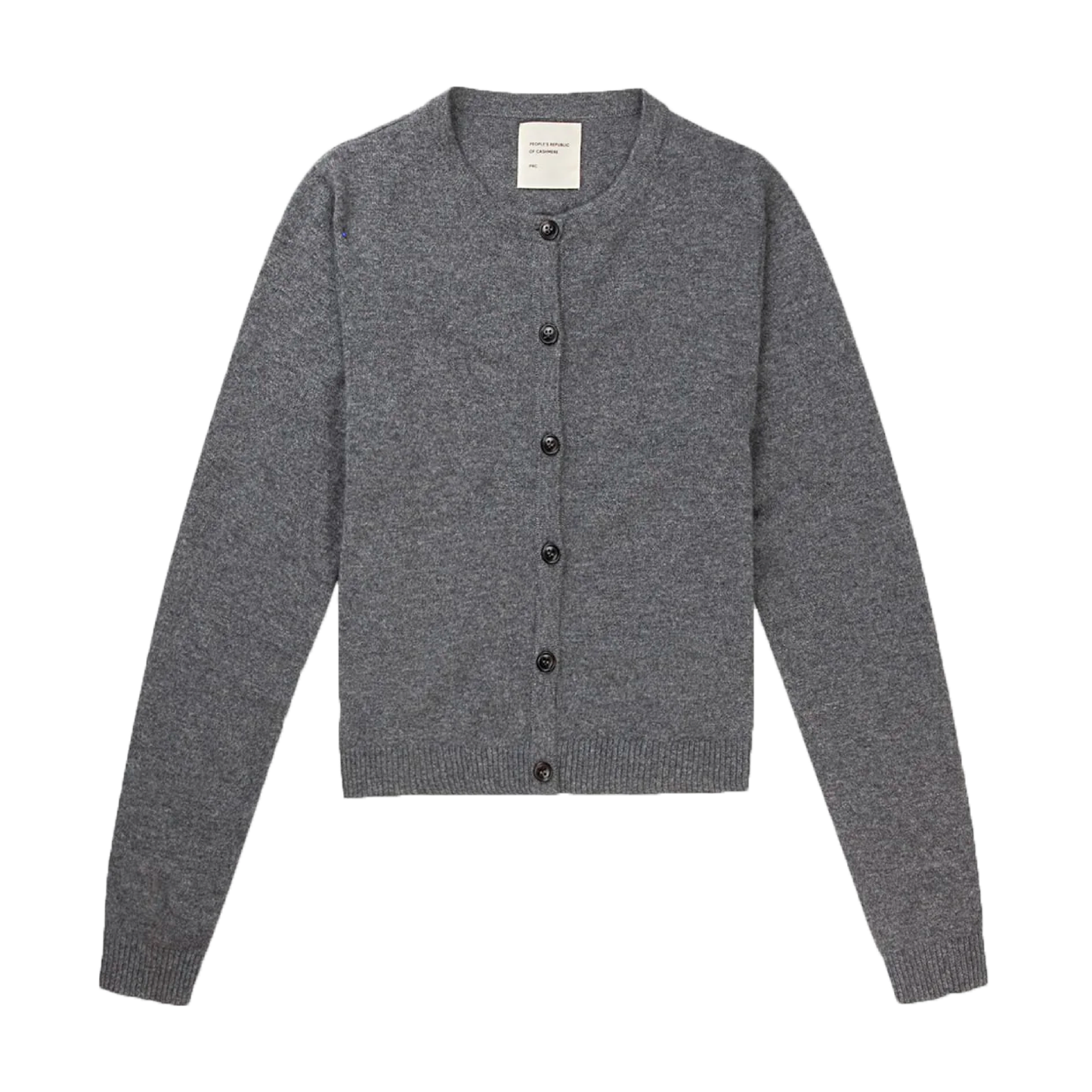 Womens O-Cardigan, Heather Grey