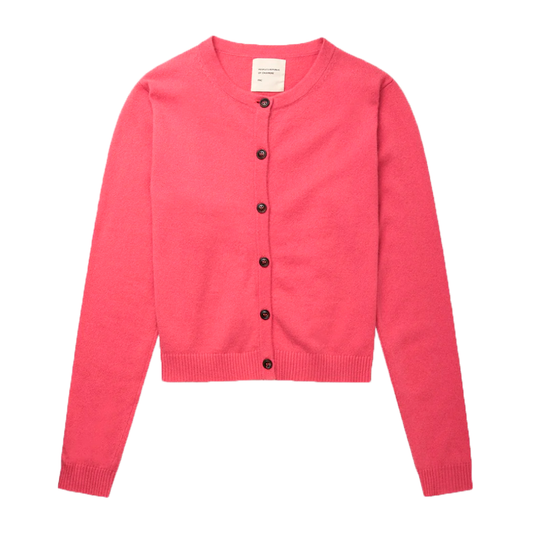 Womens O-Cardigan, Rose