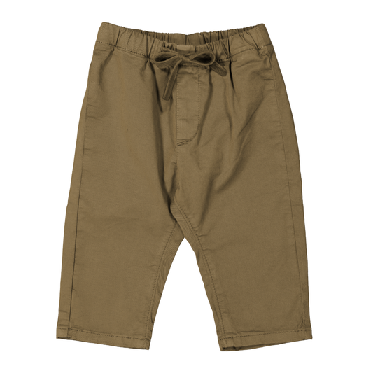 Polle Chino Twill Bukser, Olive