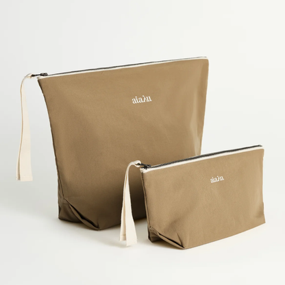 Pouch Heavy Poplin Toilettaske, Saffron