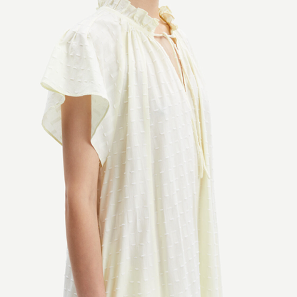 Karookh Dress, Transparent Yellow 