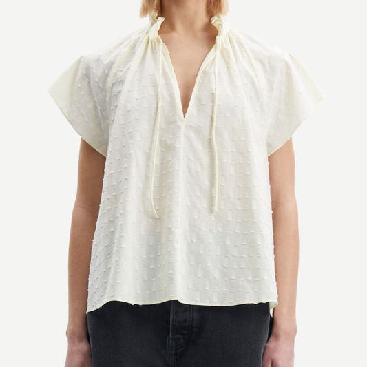 Karookh Top, Transparent Yellow