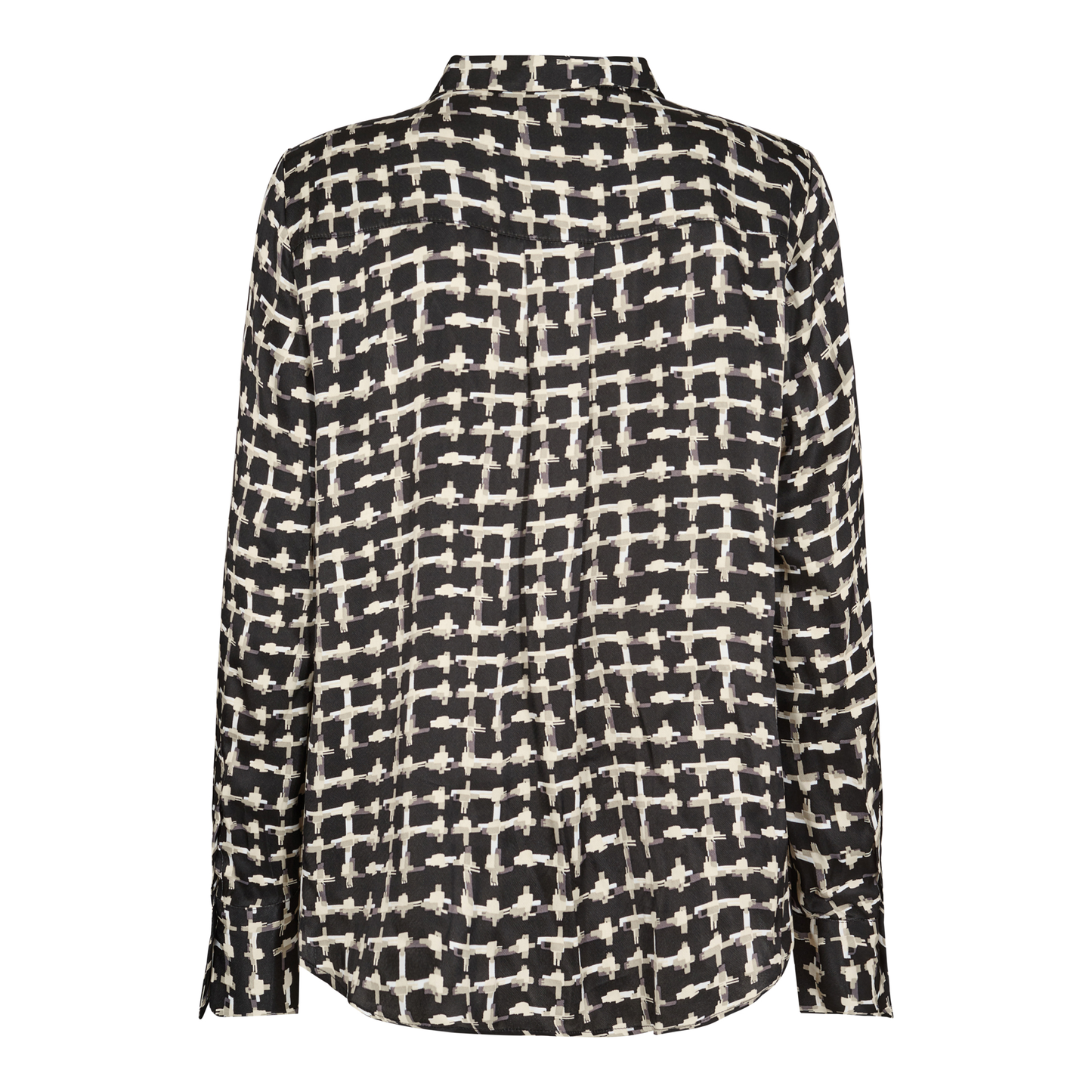Ada Shirt, Black/Beige