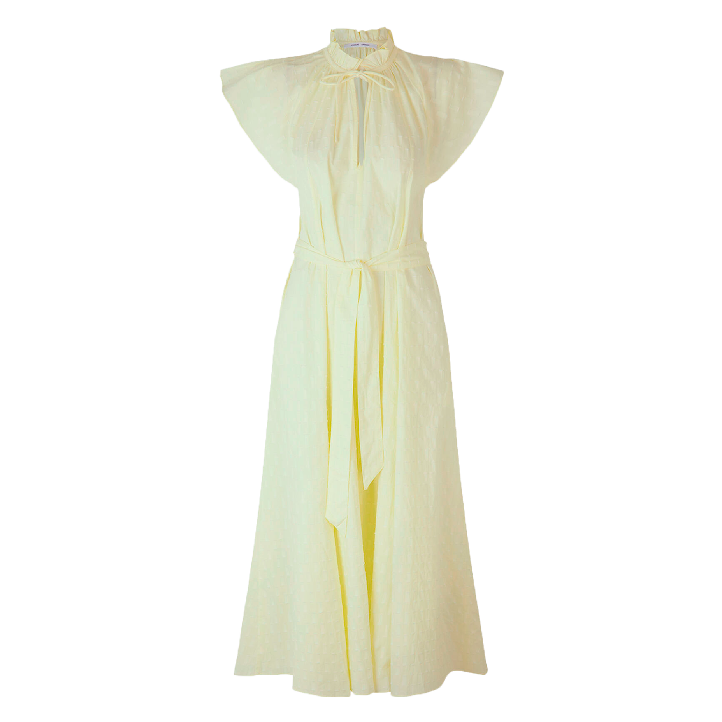 Karookh Dress, Transparent Yellow 