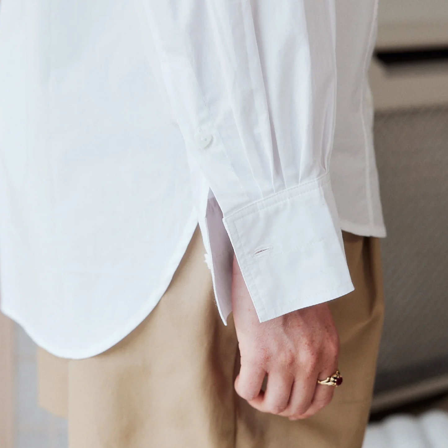 Dagmar Heart Shirt, White
