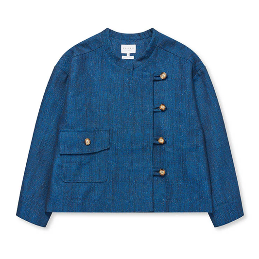 Mimi Indigo Wool Jacket