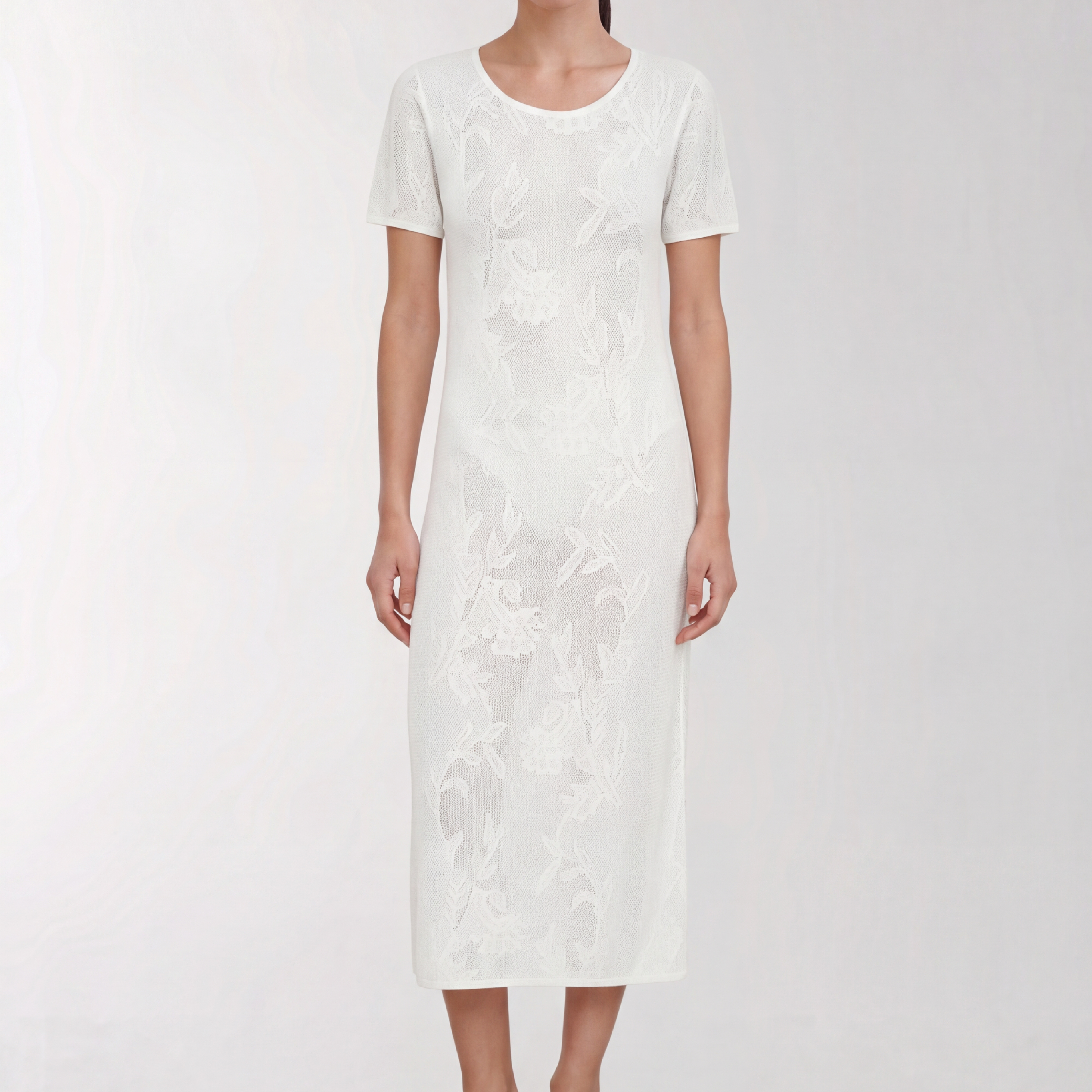 Rubie 3 Kjole, White
