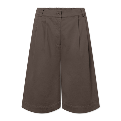 Prema Twill Shorts, Malt Brown